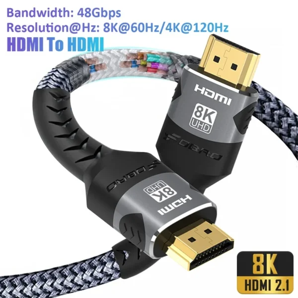 HDMI Cable 2.1 High Speed